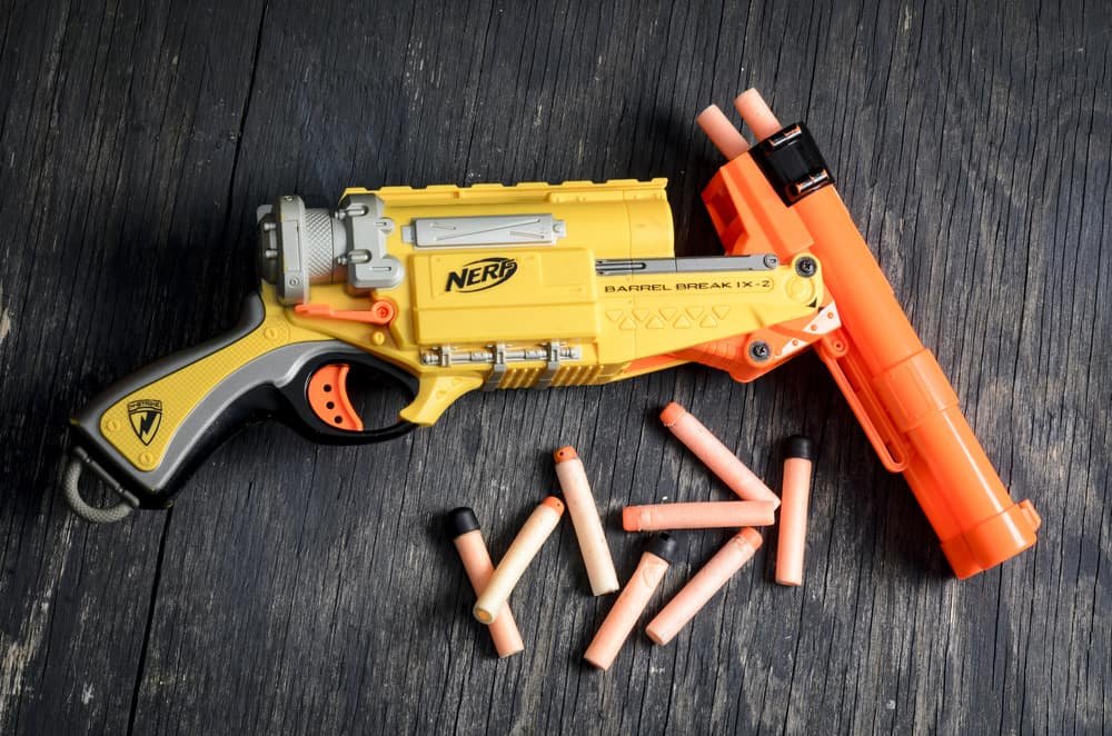 Nerf was founded in 1969 and is currently owned by Hasbro twister