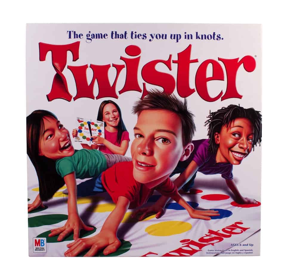 Twister game box by Milton Bradley