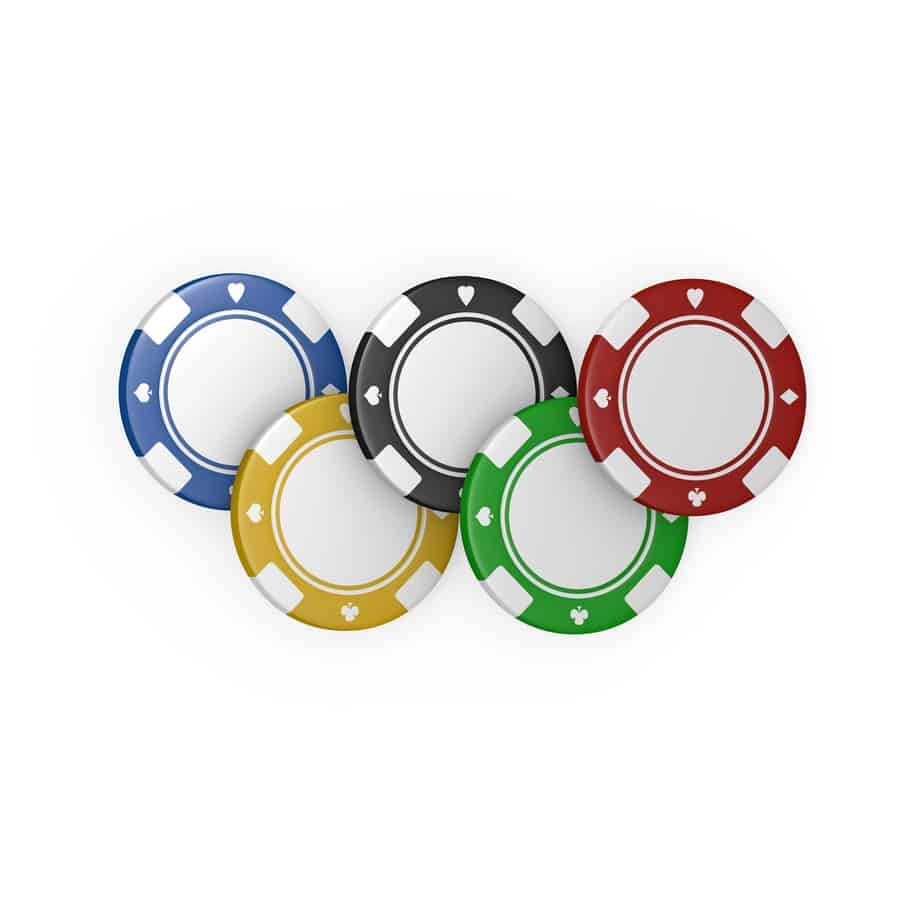 5 five olympic fiches poker