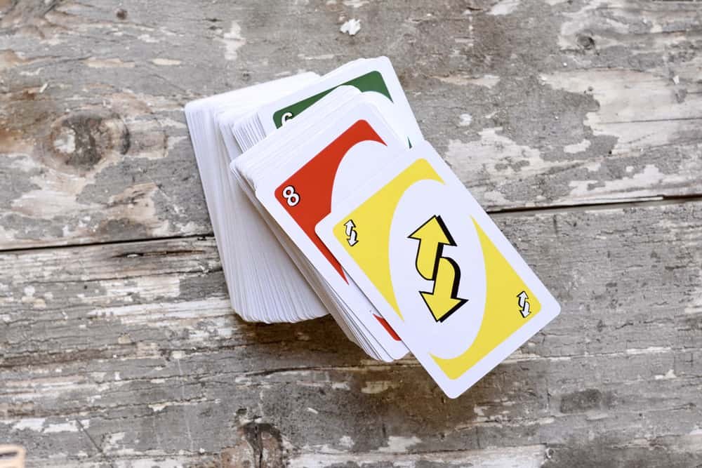 Background of the Uno playing cards
