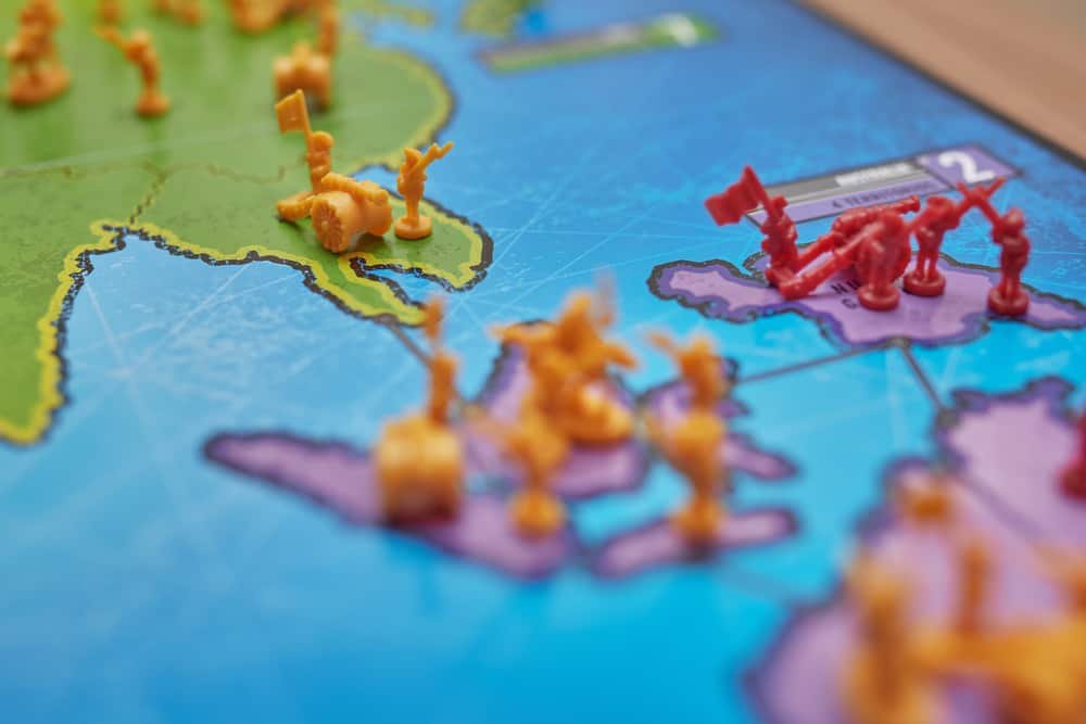 Risk - Asia and Oceania Continent