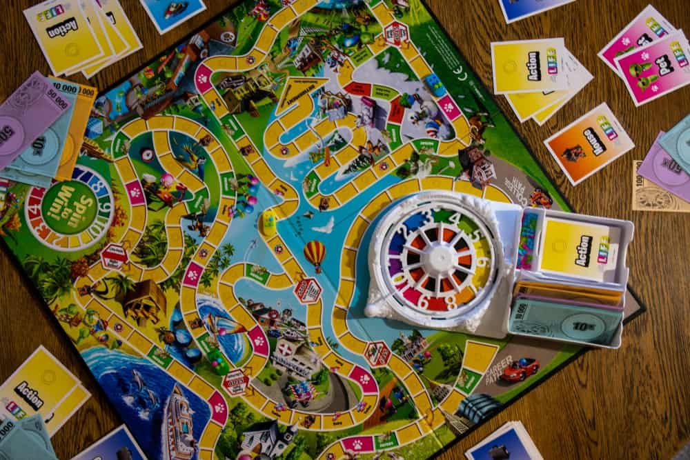 the game of life board spaces