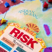 Risk board game - With cards, dice, and tokens 1