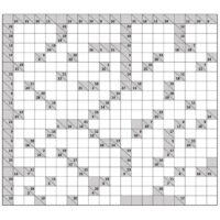 Classic large grid kakuro puzzle